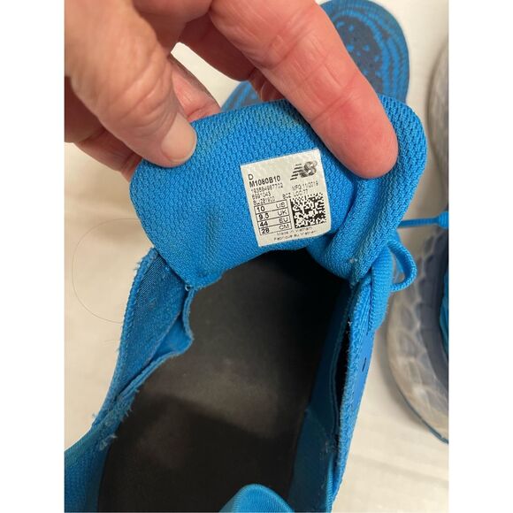New Balance Fresh Foam 1080 Blue Running Shoes mens Size 10 - Picture 7 of 10